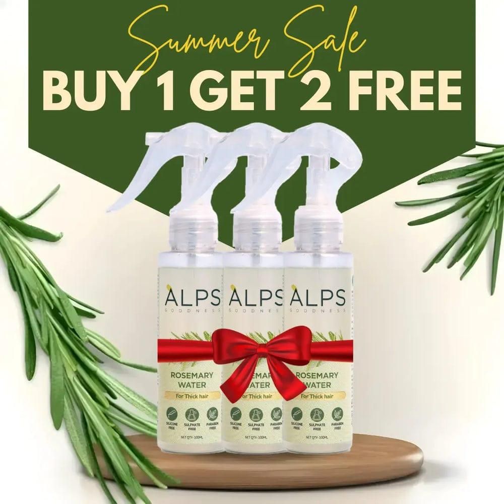 Alps Rosemary Water, Hair Spray For Regrowth super saver pack of 3